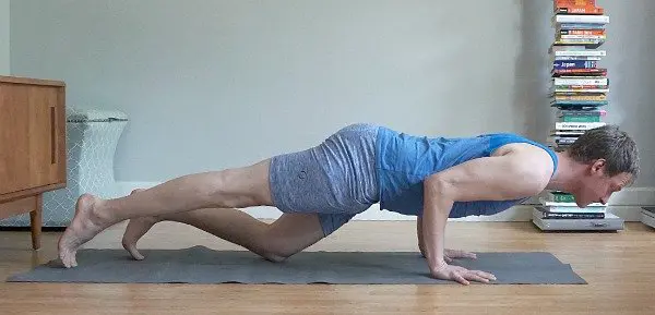 Chaturanga with a knee on the floor | Chaturanga Modifications | The Best (and Worst) Alternatives | Jason Crandell Yoga Method