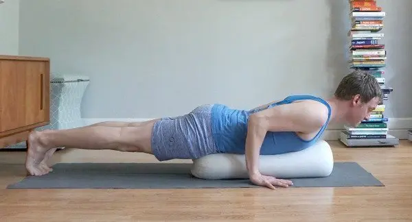 Chaturanga on a Bolster | Chaturanga Modifications | The Best (and Worst) Alternatives | Jason Crandell Yoga Method